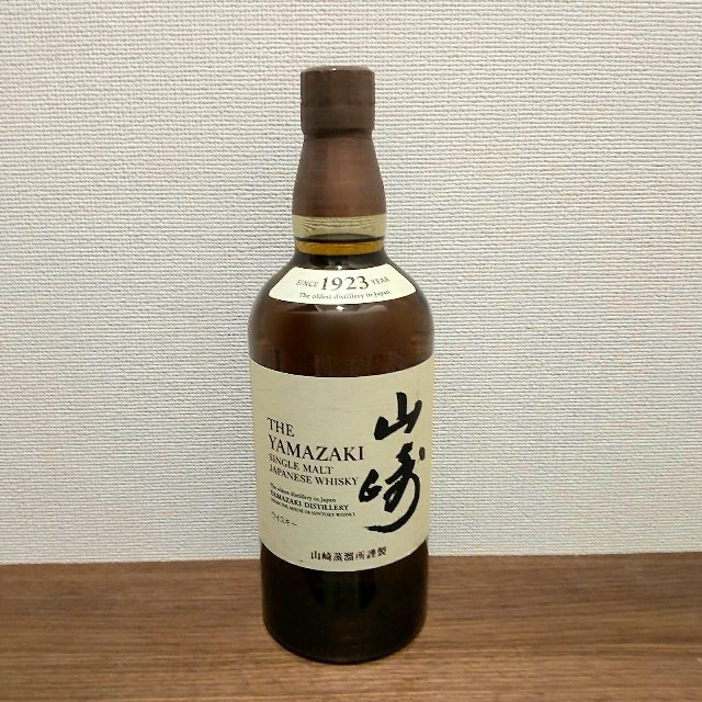 山崎　シングルモルト　ウィスキー　ノンエイジ　700ml ボトル　新品　未開封