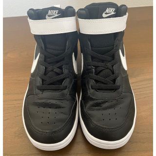 ナイキ(NIKE)のNIKE ナイキ キッズ ハイカットスニーカー 010BLACK　22cm(スニーカー)