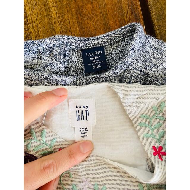 babyGAP(ベビーギャップ)のbabygap ワンピース 90 キッズ/ベビー/マタニティのキッズ服女の子用(90cm~)(ワンピース)の商品写真