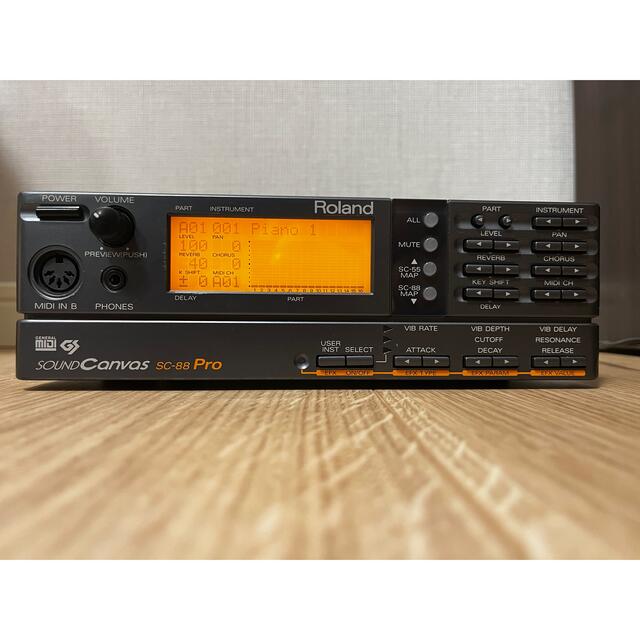 Roland SC-88Pro 中古 本体のみ sound canvas 【一部予約販売】 4800円