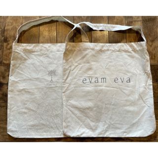 エヴァムエヴァ(evam eva)の送込2枚set  evamevaショッパーショップ袋エコバッグ1回使用(エコバッグ)