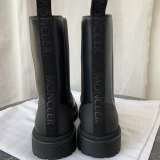 MONCLER - モンクレール レインブーツ PATTY CHELSEA ブラック 37の
