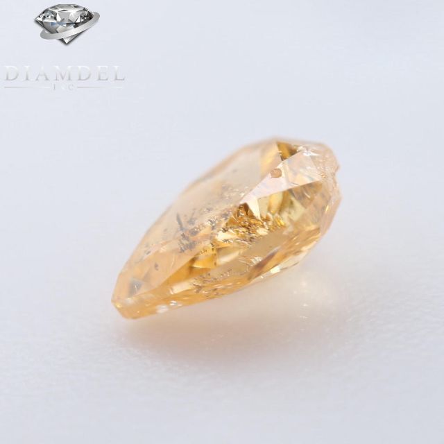 オリンジダイヤモンドルース/ F.D.Y.ORANGE/ 0.137 ct.