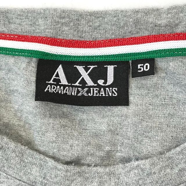 ARMANI JEANS(アルマーニジーンズ)のARMANI JEANS　アルマーニジーンズ　ロングTシャツ　50サイズ メンズのトップス(Tシャツ/カットソー(七分/長袖))の商品写真