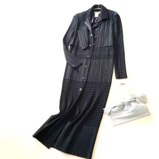 イッセイミヤケ 黒 ロングコート(レディース)の通販 16点 | ISSEY