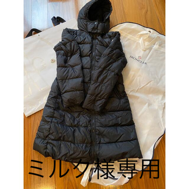 大人気新品 MONCLER モンクレールダウンコート モカ ブラック