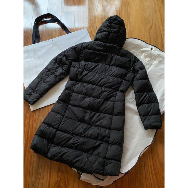 MONCLER - モンクレールダウンコート モカ ブラック MONCLER - モンクレールダウンコート モカ ブラック