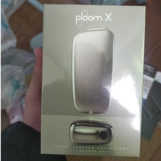 プルームテック(PloomTECH)のプルームエックス（Ploom X）スターターキット〈シャンパンゴールド〉(タバコグッズ)