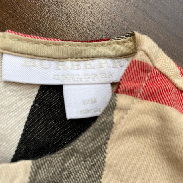 BURBERRY(バーバリー)のBURBERRY キッズ ワンピース キッズ/ベビー/マタニティのベビー服(~85cm)(ワンピース)の商品写真