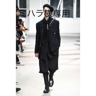 ヨウジヤマモト19-20aw 白ボタンジャケット