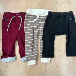 ベビーギャップ(babyGAP)の80サイズ ズボン3枚セット(パンツ)