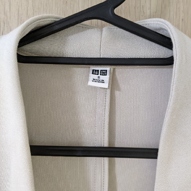 UNIQLO(ユニクロ)のユニクロ ジャージー素材ジャケット レディースのジャケット/アウター(ノーカラージャケット)の商品写真