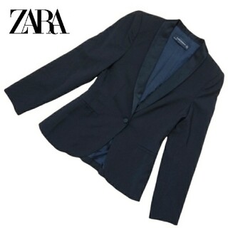 ザラ(ZARA)の美品　上質　ザラウーマン　ウール　テーラードジャケット　入学式　フォーマル(テーラードジャケット)
