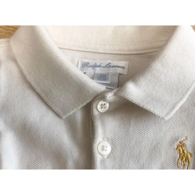 Ralph Lauren(ラルフローレン)の【美品】ラルフローレン　ワンピース　 70〜80㎝ キッズ/ベビー/マタニティのベビー服(~85cm)(ワンピース)の商品写真