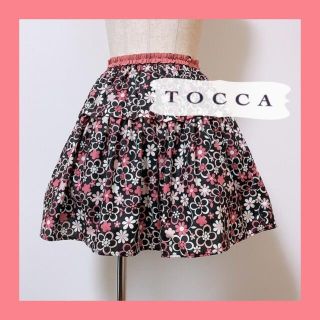 トッカ(TOCCA)のTOCCA 150cm 花柄ふんわりスカート(スカート)