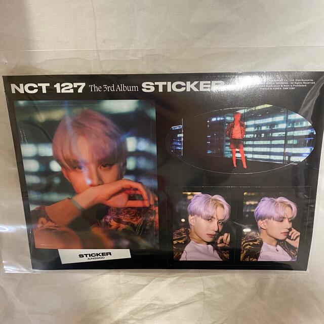 ジョンウ ポストカード ステッカー エンタメ/ホビーのCD(K-POP/アジア)の商品写真