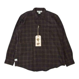 ササフラス(SASSAFRAS)のSASAFRAS ササフラス チェック シャツ XL【新古品】【未使用】【中古】(シャツ)