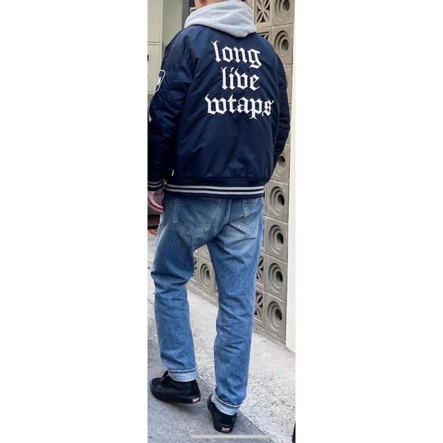 お得な情報満載 ※極美品 WTAPS MAJESTIC JACKET BENCH JACKET ネイビー