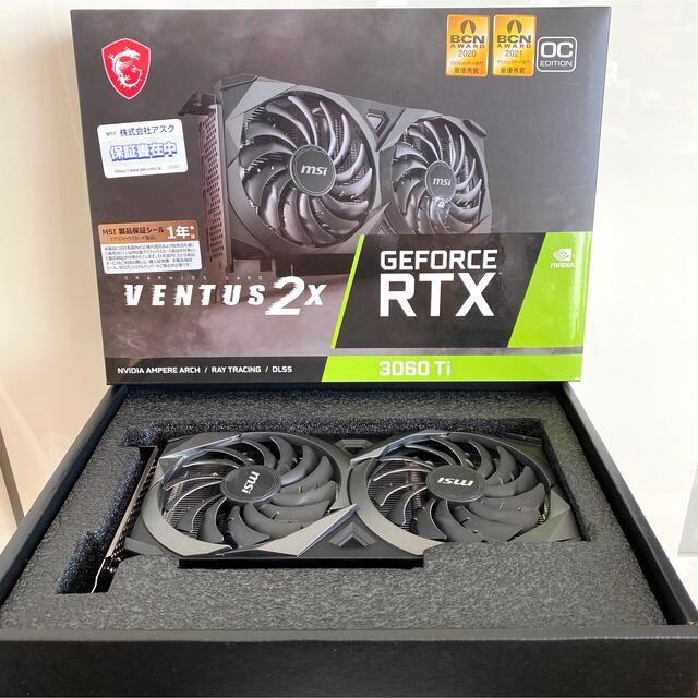 MSIMSI  RTX 3060Ti VENTUS 2X OCV1 LHR