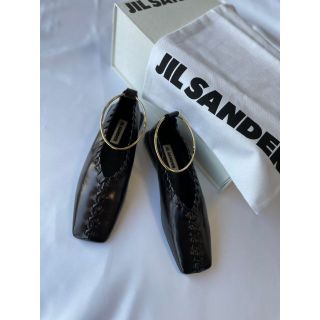 ジルサンダー(Jil Sander)のJIL SANDER* アンクレット バレエ シューズ　各サイズあり。(バレエシューズ)