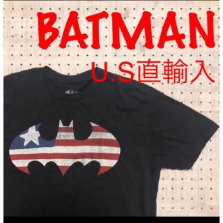 U.S-37  アメリカ直輸入　バットマンTシャツ　L(Tシャツ/カットソー(半袖/袖なし))