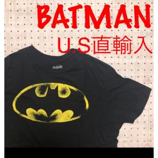 U.S-44  アメリカ直輸入　バットマンTシャツ　Lサイズ(Tシャツ/カットソー(半袖/袖なし))