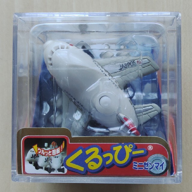 【JAL公式】飛行機のゼンマイのおもちゃ【美品】 | フリマアプリ ラクマ