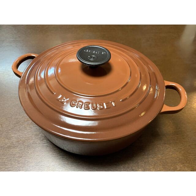 ル・クルーゼ LE CREUSET ココットロンド ジャポネーズ チェスナット