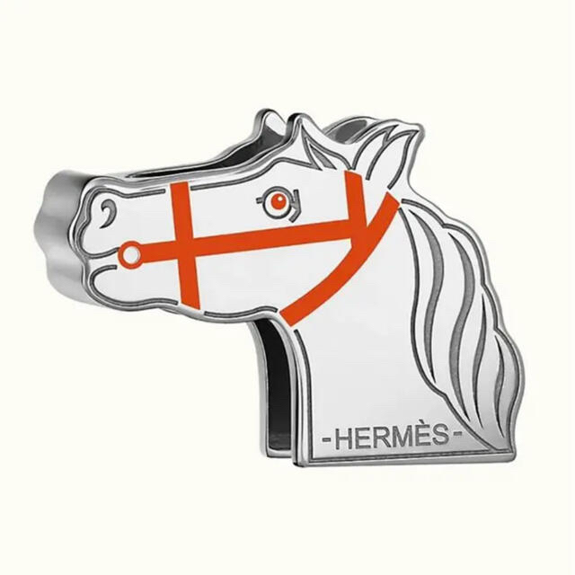 エルメスツ Hermes - エルメス ツイリーリング カドリージュ オレンジ