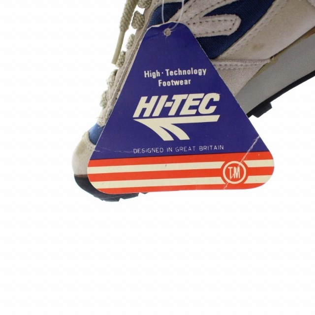 ハイテック HI-TEC スニーカー シューズ スエード 26cm グレー 青 4