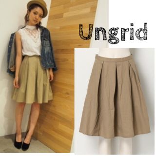 アングリッド(Ungrid)の新品✳︎UngridサーキュラーSK(ひざ丈スカート)