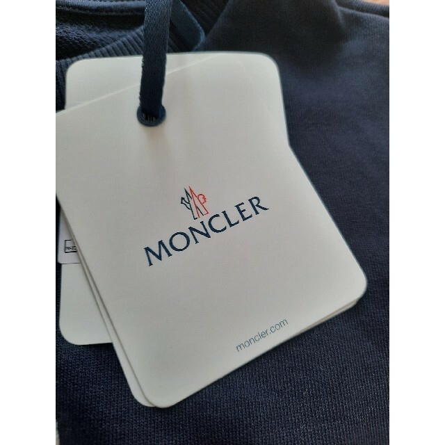 ラスト⭐22SS /新作 MONCLER ロゴトレーナー グレー 希少14A