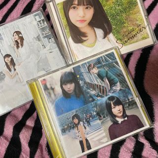 ノギザカフォーティーシックス(乃木坂46)の乃木坂46CD3枚裸足でsummerハルジオンが咲く頃帰り道は遠回りしたくなる(女性アイドル)