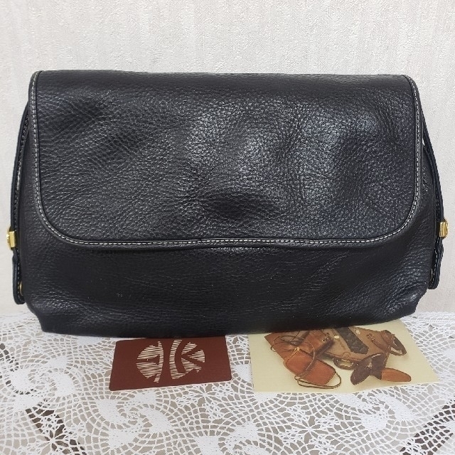 LOEWE(ロエベ)の★希少★エンリケロエベナッペ　レザークラッチ巾着バック　未使用 レディースのバッグ(クラッチバッグ)の商品写真