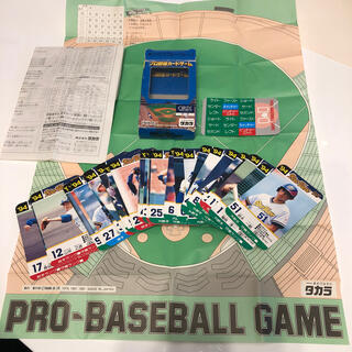 タカラトミー(Takara Tomy)のプロ野球カードゲーム(野球/サッカーゲーム)