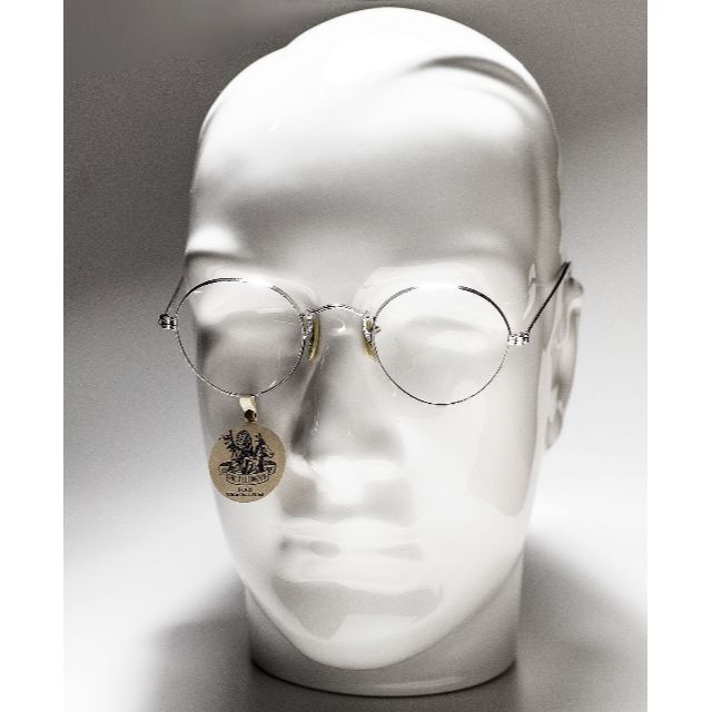 タグ付デッド USAヴィンテージ 丸メガネ 丸サングラス クリップオン K12張 メンズのファッション小物(サングラス/メガネ)の商品写真