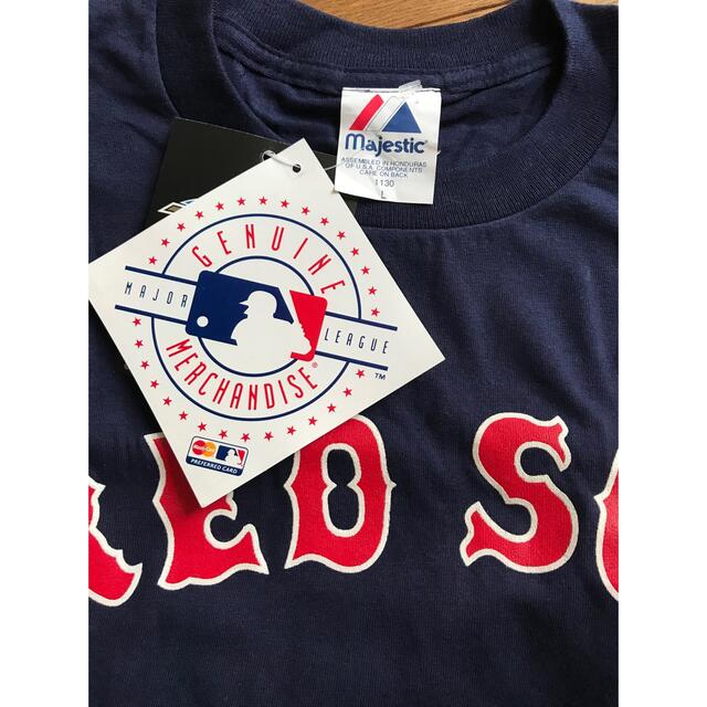 Majestic(マジェスティック)の岡島秀樹選手　MLB REDSOX 背番号37 Tシャツ エンタメ/ホビーのタレントグッズ(スポーツ選手)の商品写真