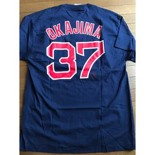 マジェスティック(Majestic)の岡島秀樹選手　MLB REDSOX 背番号37 Tシャツ(スポーツ選手)