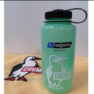 ナルゲン(Nalgene)のCHUMS × nalgene 1000ml 暗闇で光る　激レア❗️(食器)