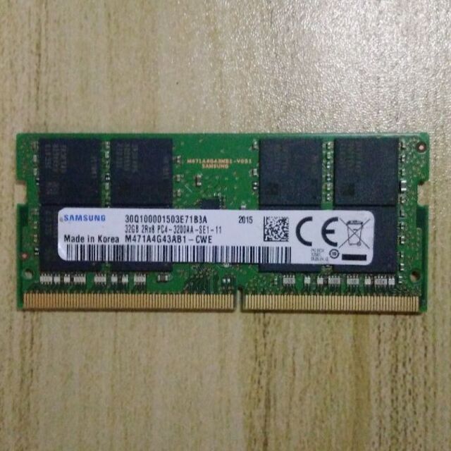 で記念購入 Samsung PC4-25600 DDR4-3200 32GB ノート メモリ ...