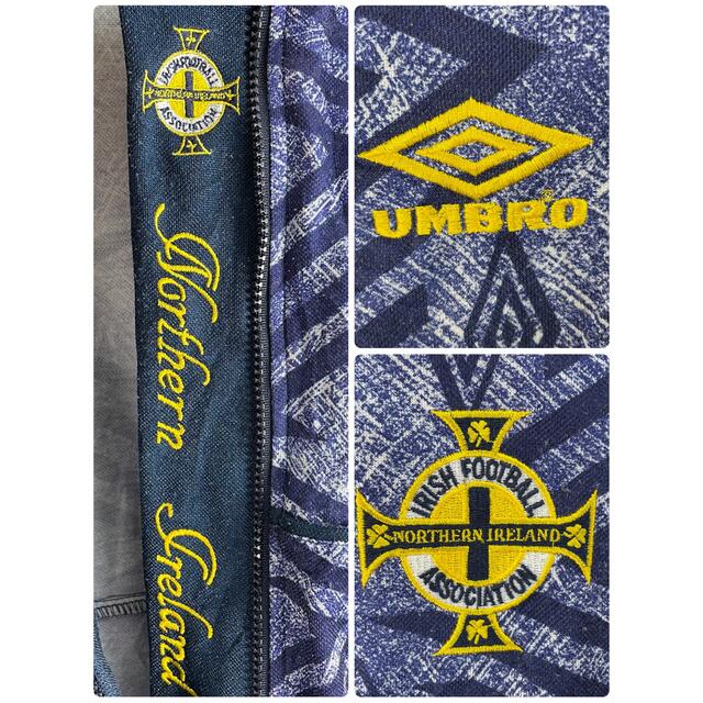 UMBRO(アンブロ)の【希少‼︎】アンブロ 刺繍 総柄 ビックサイズ ナイロンジャケット メンズのジャケット/アウター(ナイロンジャケット)の商品写真