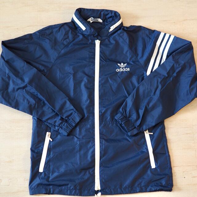 ※ 9/28まで出品 adidas ナイロンジャケット デサント製 XL