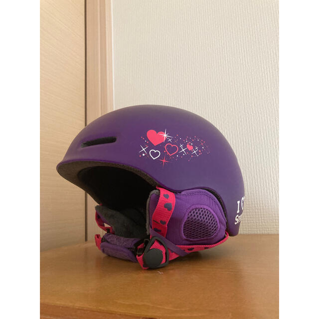 キッズ用　ヘルメット　おまけゴーグル 自動車/バイクのバイク(ヘルメット/シールド)の商品写真