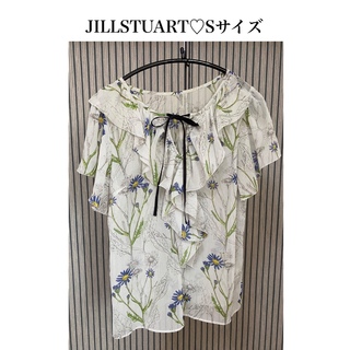 ジルスチュアート(JILLSTUART)のフラワー　ブラウス　ジルスチュアート　JILLSTUART(シャツ/ブラウス(半袖/袖なし))