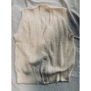 ロキエ(Lochie)のxixi様専用◎vintage crochet Gillet(ベスト/ジレ)