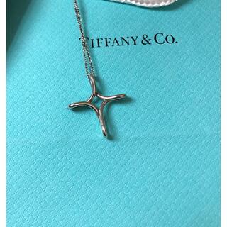 ティファニー(Tiffany & Co.)のティファニー　インフィニティ　クロス　ネックレス(ネックレス)