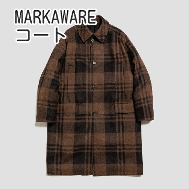 MARKAWEAR - MARKAWARE アルパカ ラグラン マックコート coat マーカウェア