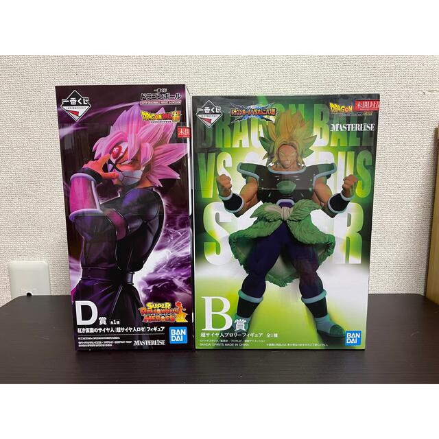 一番くじ新品未開封　ドラゴンボール　フィギュア　ロゼ　ブロリー　2体セット　一番くじ