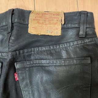 Levi's 501 ブラック　ラバーコーティング