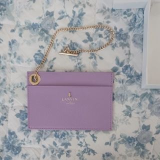 ランバン(LANVIN)の未使用　カードケース　定期入れ(名刺入れ/定期入れ)